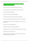 Biology 207 Exam One Study Guide&comma; Chapters 1-5 &vert;&vert; Possible Questions Accurately Answered&period;