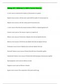 Biology 207 - Midterm 1 &vert;&vert; 100&percnt; Correct Answers&period;