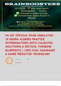 VN 201 &vert; OFFICIAL EXAM &vert; SIMULATOR &vert; 18 NSCBN-ALIGNED PRACTICE INTERROGATIVES WITH VALIDATED SOLUTIONS & CRITICAL THINKING BLUEPRINTS &vert; 100&percnt; PASS ASSURANCE & SCORE PREDICTOR TECHNOLOGY &vert;PROFESSOR VERIFIED &vert; GUARANTEED SUCCESS