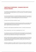 CASP Exam B 2025&sol;2026 &ndash; Complete Q&A with  Correct Answers