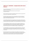 CASP Test 1 2025&sol;2026 &ndash; Complete Q&A with Correct  Answers