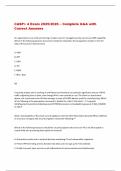 CASP&plus; 4 Exam 2025&sol;2026 &ndash; Complete Q&A with  Correct Answers