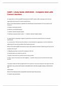 CASP &plus; study Guide 2025&sol;2026 &ndash; Complete Q&A with  Correct Answers 