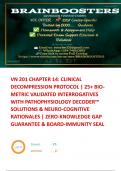 VN 201  &vert; CHAPTER 14 &vert; CLINICAL DECOMPRESSION PROTOCOL 25&plus; BIO-METRIC VALIDATED RATIONALES