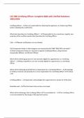 CLG 006 Certifying Officer&colon; Complete Q&A with Verified Solutions 2025&sol;2026 