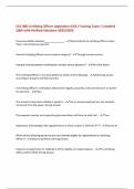 CLG 006 Certifying Officer Legislation &lpar;COL&rpar; Training Exam&colon; Complete  Q&A with Verified Solutions-2025&sol;2026