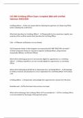 CLG 006 Certifying Officer Exam&colon; Complete Q&A with Verified  Solutions-2025&sol;2026