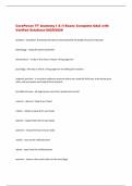CorePower TT Anatomy I & II Exam&colon; Complete Q&A with  Verified Solutions-2025&sol;2026