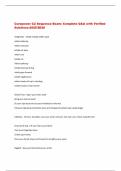 Corepower C2 Sequence Exam&colon; Complete Q&A with Verified  Solutions-2025&sol;2026 