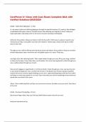 CorePower C1 Class with Cues Exam&colon; Complete Q&A with  Verified Solutions-2025&sol;2026 