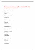 Core Power Yoga C1 Sequence Exam&colon; Complete Q&A with  Verified Solutions-2025&sol;2026 