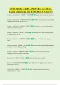 CFEI Study Guide UPDATED ACTUAL   Exam Questions and CORRECT Answers