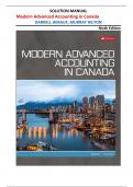 Solution Manual for Modern Advanced Accounting in Canada&comma; 9th Edition by Darrell Herauf and Murray Hilton &vert;all chapters covered&vert;