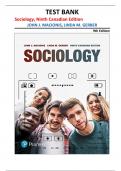 Test Bank for Sociology&comma; 9th Canadian Edition by John J&period; Macionis and Linda M&period; Gerber &vert;all chapters covered&vert;