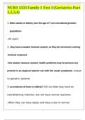 NURS 5333 Family 1 Test 3 &lpar;Geriatrics Part 1&comma;2&comma;3&comma;4&rpar;