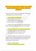 NGN ATI RN Comprehensive Predictor Questions & Answers&period;