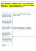 Exam &lpar;elaborations&rpar; TEXAS JP  