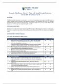 NUR 445 John Kearns&colon; Care of a Client with Acute Coronary Syndrome Student Pre-Simulation Guide &vert; Arizona College 