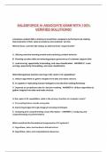 SALESFORCE AI ASSOCIATE EXAM WITH 100&percnt; VERIFIED SOLUTIONS&excl;&excl;