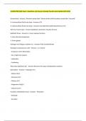 UCONN PNB 2264 Exam 1 Questions and Answers Already Passed Latest Update 2025-2026