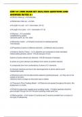 CEM 141 CORE EXAM SET 2025&sol;2026 QUESTIONS AND ANSWERS RATED A&plus;