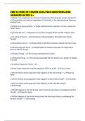 CEM 141 END OF COURSE 2025&sol;2026 QUESTIONS AND ANSWERS RATED A&plus;