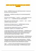FSESCI CHAPTERS TEST QUESTIONS AND CORRECT ANSWERS
