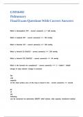 GMS6402 Pulmonary Final Exam Questions With Correct Answers&period;