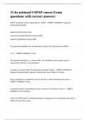 15 hr national USPAP course Exam questions with correct answers
