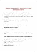 AWS CLOUD PRACTITIONER ESSENTIALS EXAM WITH CORRECT ANSWERS&excl;&excl;