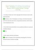 PSYC 140 Module 1 Lock Down Exam & Full Review &vert; 2025 Updated Version &vert; Portage Learning