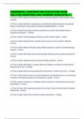 COMMERCIAL CONSTRUCTION EVALUATION EXAM 2025&sol;2026 QUESTIONS AND ANSWERS GUARANTEE A&plus;