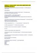 COMSAE 2 EXAM SCRIPT 2025&sol;2026 QUESTIONS AND ANSWERS RATED A&plus;