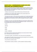 DANTE LEVEL 3 COMPREHENSIVE EXAMS 2025&sol;2026 QUESTIONS AND ANSWERS RATED A&plus;