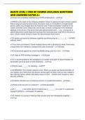 DANTE LEVEL 3 END OF COURSE 2025&sol;2026 QUESTIONS AND ANSWERS RATED A&plus;