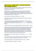 DANTE LEVEL 3 EXAMS SCRIPT 2025&sol;2026 QUESTIONS AND ANSWERS RATED A&plus;