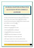 NURS246 Exam Bundle 2025 &vert;Questions and Answers&vert; 100&percnt; Solved 