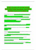 AORN Periop 101 Exam Spring 2025&sol;2026 With Questions And 100&percnt; Verified Answers&vert; Graded A&plus;