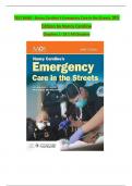 Nancy Caroline&rsquo;s Emergency Care in the Streets&comma; 9th Edition TEST BANK by Nancy Caroline&comma; Verified Chapters 1 - 53&comma; Complete Newest Version