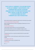 XCEL FINAL VERSION 2 EXAM 2025 WITH  ACTUAL CORRECT QUESTIONS AND  VERIFIED DETAILED ANSWERS  &vert;FREQUENTLY TESTED QUESTIONS AND  SOLUTIONS &vert;ALREADY GRADED  A&plus;&vert;NEWEST&vert;BRAND NEW  VERSION&excl;&excl;&vert;GUARANTEED PASS 