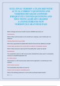 XCEL FINAL VERSION 2 EXAM 2025 WITH  ACTUAL CORRECT QUESTIONS AND  VERIFIED DETAILED ANSWERS  &vert;FREQUENTLY TESTED QUESTIONS AND  SOLUTIONS &vert;ALREADY GRADED  A&plus;&vert;NEWEST&vert;BRAND NEW  VERSION&excl;&excl;&vert;GUARANTEED PASS 