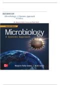 Microbiology&colon; A Systems Approach 7th Edition by Marjorie Kelly Cowan&comma; Heidi Smith - Complete&comma; Elaborated and Latest Test Bank&period; All Chapters &lpar;1-25&rpar; Included & Updated for 2024