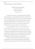 WGU C922 EMERGING TECHNOLOGY CURRICULUM PROPOSAL &vert; 2025 UPDATE WITH COMPLETE SOLUTIONS&period;