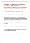 MO Bail Bond &lpar;Tim's Class&rpar; With 50 Questions and answers Newest RATED A&plus; 2025&sol;2026 
