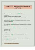 NU674 EXAM 2025 QUESTIONS AND ANSWERS