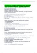ILLINOIS CRSS CREDENTIAL COMPREHENSIVE EXAMS 2025&sol;2026 QUESTIONS AND ANSWERS GRADED A&plus;