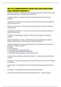 MIC 102 COMPREHENSIVE EXAM 2025&period;pdf  1&period; Document information