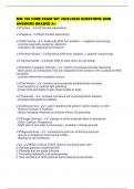MIC 102 CORE EXAM SET 2025&sol;2026 QUESTIONS AND ANSWERS GRADED A&plus;