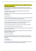 MIC 102 EVALUATION EXAM 2025&sol;2026 QUESTIONS AND ANSWERS GRADED A&plus;