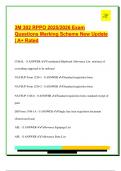 3M 302 RPPO 2025&sol;2026 Exam  Questions Marking Scheme New Update  &vert; A&plus; Rated 